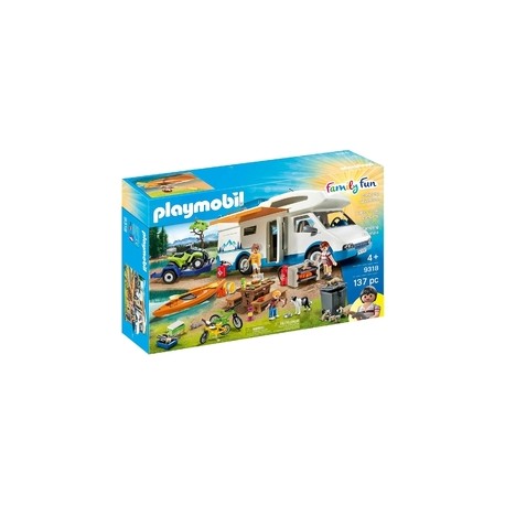 PLAYMOBIL 9318 FAMILI FUN CAMPING, CAMPE...